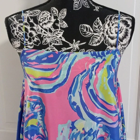 🦄VERY HTF Lilly Pulitzer🦄 - Kimi Silk Dress - Picture 9 of 15